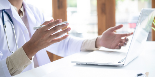 オンライン診察画像